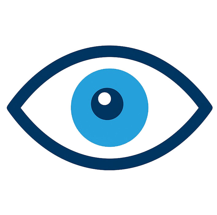 An eye in the mediterranean style